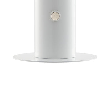 Suillius 11" Contemporary Bohemian Rechargeable/Cordless Iron Integrated LED Mushroom Table Lamp - JONATHAN Y